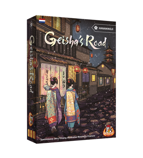 Geisha's Road – gezellig kaartspel – 2 spelers