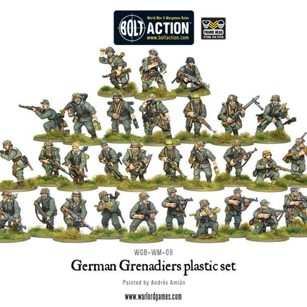 Dit is een foto van het spel German Grenadiers Starter Army te koop bij Speldorado Spellenwinkel Delft