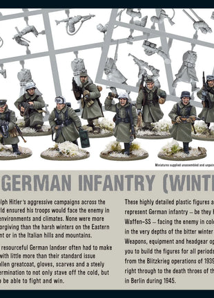 Dit is een foto van het spel German Infantry (Winter) te koop bij Speldorado Spellenwinkel Delft