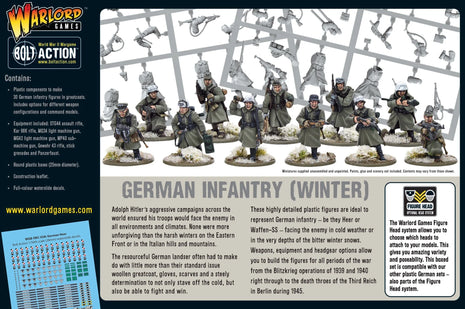 Dit is een foto van het spel German Infantry (Winter) te koop bij Speldorado Spellenwinkel Delft