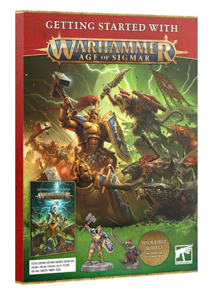 Dit is een afbeelding van het miniatuur Getting Started With age of sigmar(Eng) - Age of Sigmar voor het spel Warhammer, te koop bij Tabletop Miniature Wargames spellenwinkel Speldorado in delft