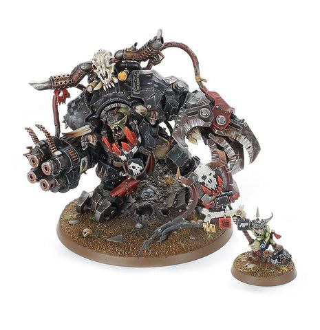Dit is een afbeelding van het miniatuur Ghazghkull Thraka - Orks voor het spel Warhammer, te koop bij Tabletop Miniature Wargames spellenwinkel Speldorado in delft