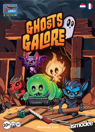 Ghosts Galore – gezellig bordspel – 2 spelers