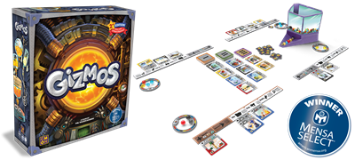 Dit is een foto van het spel Gizmos 2nd Edition EN te koop bij Speldorado Spellenwinkel Delft