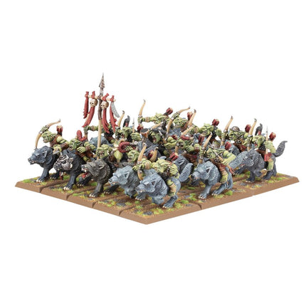 Goblin Wolf Rider Mob - Orc & Goblin Tribes