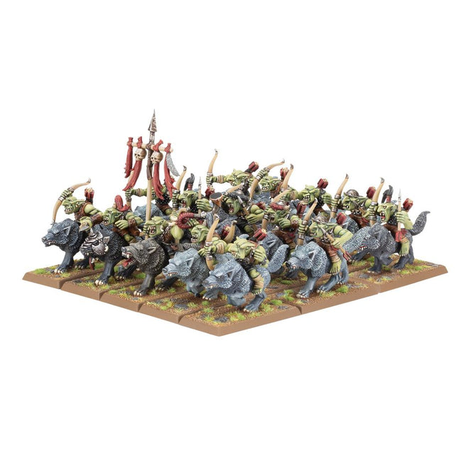 Goblin Wolf Rider Mob - Orc & Goblin Tribes