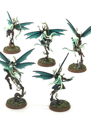 Dit is een afbeelding van het miniatuur Gossamid Archers - Sylvaneth voor het spel Warhammer, te koop bij Tabletop Miniature Wargames spellenwinkel Speldorado in delft