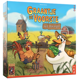 Graantje de voorste - Het bordspel – gezellig bordspel – 2 tot 6 spelers