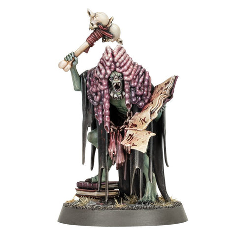 Dit is een afbeelding van het miniatuur Grand Justice Gormayne - Flesh Eater Courts voor het spel Warhammer, te koop bij Tabletop Miniature Wargames spellenwinkel Speldorado in delft