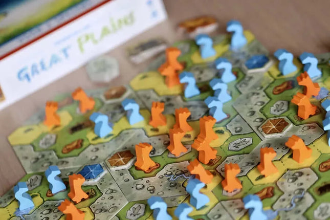 Dit is een foto van het spel Great Plains te koop bij Speldorado Spellenwinkel Delft