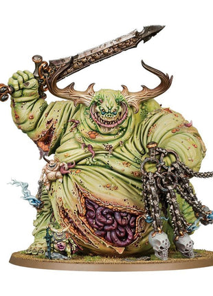 Dit is een afbeelding van het miniatuur Great Unclean One - Maggotkin of Nurgle voor het spel Warhammer, te koop bij Tabletop Miniature Wargames spellenwinkel Speldorado in delft