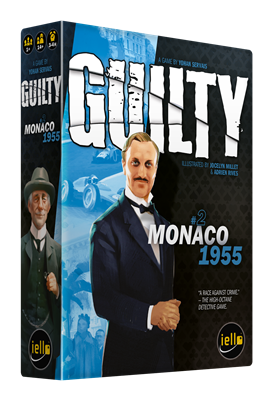 Guilty: Monaco 1955 – strategisch bordspel – 1 speler