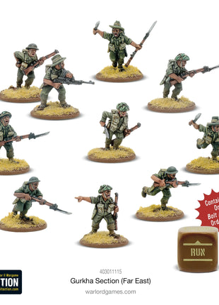 Dit is een foto van het spel Gurkha Section (Far East) te koop bij Speldorado Spellenwinkel Delft
