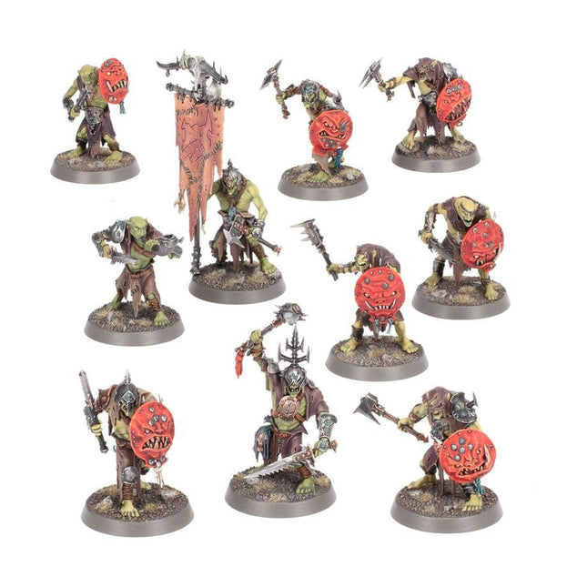 Dit is een foto van het spel Gutrippaz - Orruk Warclans te koop bij Speldorado Spellenwinkel Delft