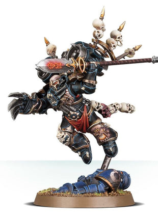 Dit is een afbeelding van het miniatuur Haarken Worldclaimer - Chaos Space Marines voor het spel Warhammer, te koop bij Tabletop Miniature Wargames spellenwinkel Speldorado in delft