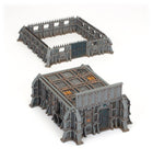 Dit is een afbeelding van het miniatuur Battlezone Fronterisstc Hab-Bunker & Stockade - Battlezone voor het spel Warhammer, te koop bij Tabletop Miniature Wargames spellenwinkel Speldorado in delft