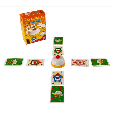Dit is een foto van het spel Halli Galli Junior te koop bij Speldorado Spellenwinkel Delft