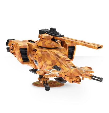Dit is een afbeelding van het miniatuur Hammerhead Gunship - Tau Empire voor het spel Warhammer, te koop bij Tabletop Miniature Wargames spellenwinkel Speldorado in delft