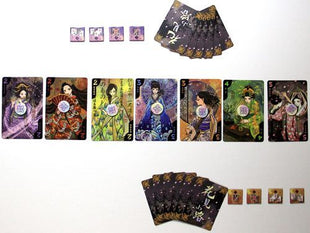 Dit is een foto van het spel Hanamikoji-de te koop bij Speldorado Spellenwinkel Delft