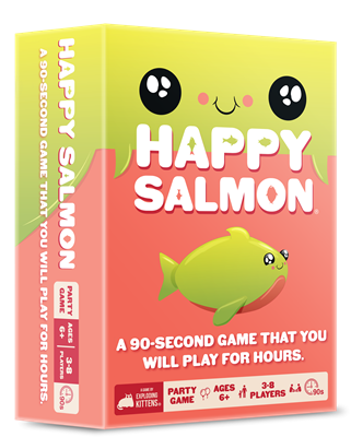 Happy Salmon  EN – party kaartspel – 4 tot 10 spelers