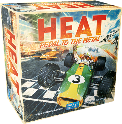 Dit is een foto van het spel Heat - EN te koop bij Speldorado Spellenwinkel Delft