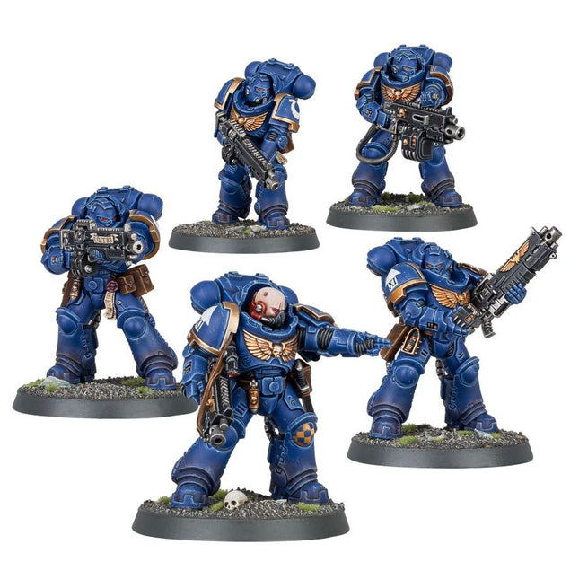 Dit is een foto van het spel Heavy Intercessors - Space Marines te koop bij Speldorado Spellenwinkel Delft