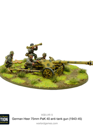 Dit is een foto van het spel German Heer PaK 40 te koop bij Speldorado Spellenwinkel Delft