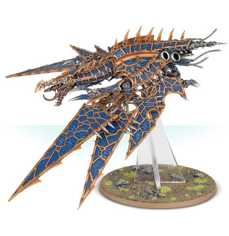 Dit is een afbeelding van het miniatuur Heldrake - Chaos Space Marines voor het spel Warhammer, te koop bij Tabletop Miniature Wargames spellenwinkel Speldorado in delft