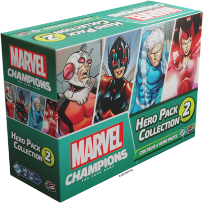 Dit is een foto van het spel Hero Pack Collection 2 - Marvel Champions - LCG te koop bij Speldorado Spellenwinkel Delft