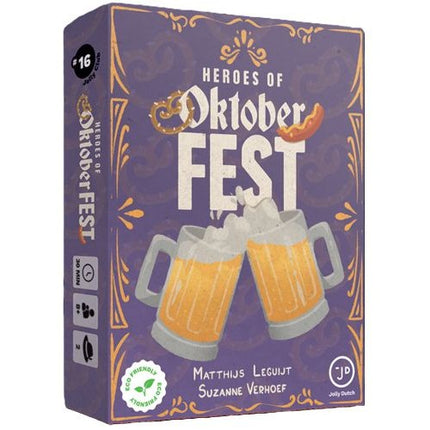 Dit is een foto van het spel Heroes of Oktoberfest te koop bij Speldorado Spellenwinkel Delft