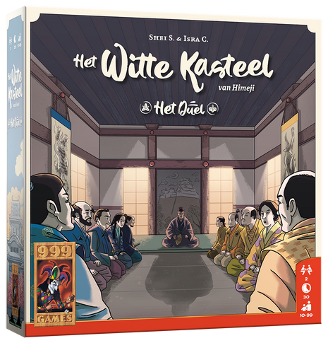 Het Witte Kasteel van Himeji: Het Duel – strategisch bordspel – 2 spelers
