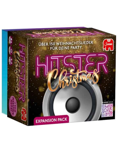 Hitster Christmas uitbreiding – scan kerstkaart met QR-code voor een feestelijke kersthits speelervaring