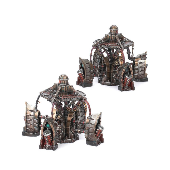 Dit is een foto van het spel Hive Data Stack Cluster - Necromunda te koop bij Speldorado Spellenwinkel Delft