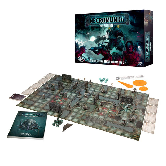 Dit is een foto van het spel Hive Secundus - Necromunda te koop bij Speldorado Spellenwinkel Delft