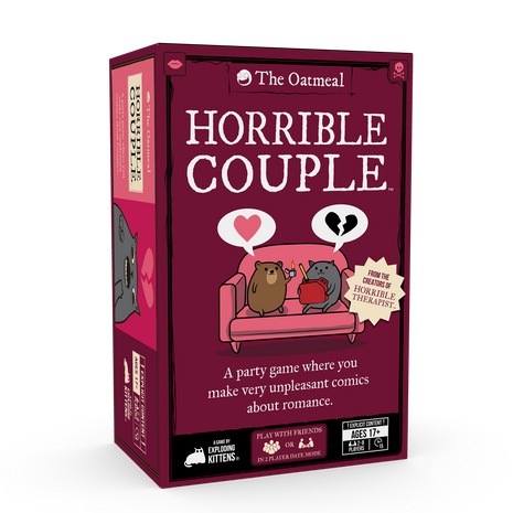 Horrible Couple – party bordspel – 1 speler