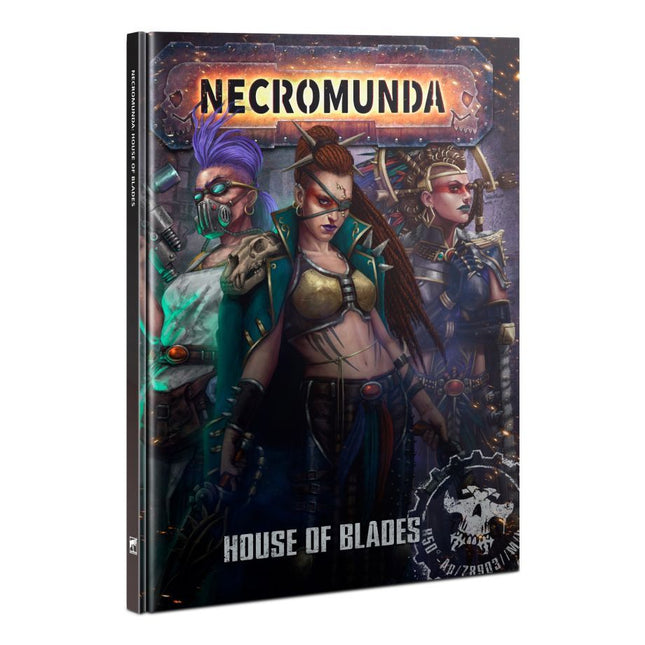 Dit is een foto van het spel House Of Blades (English) - Necromunda te koop bij Speldorado Spellenwinkel Delft