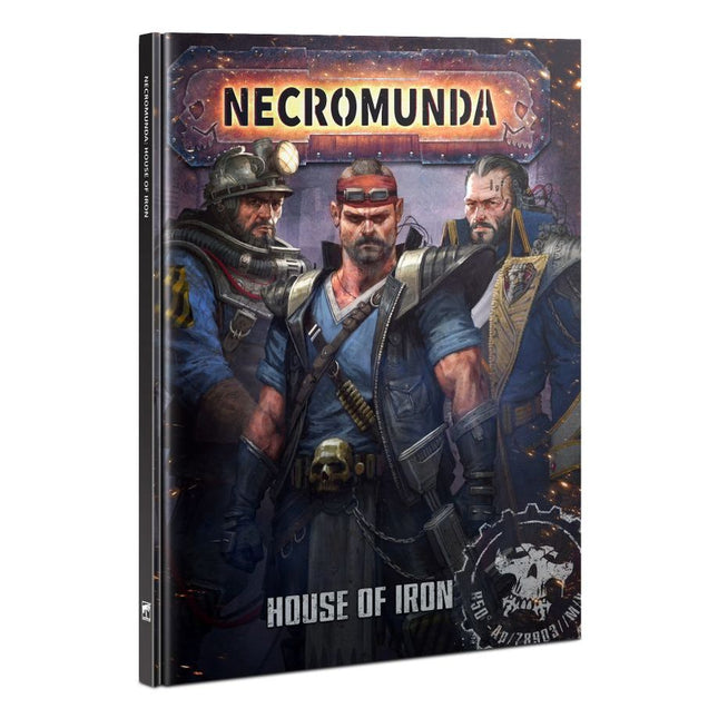 Dit is een foto van het spel House Of Iron (English) - Necromunda te koop bij Speldorado Spellenwinkel Delft
