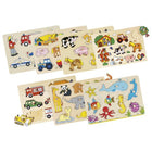 Houten puzzel  8 stukjes