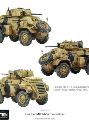 Dit is een foto van het spel Humber MK II/IV Armoured Car te koop bij Speldorado Spellenwinkel Delft