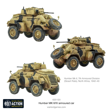 Dit is een foto van het spel Humber MK II/IV Armoured Car te koop bij Speldorado Spellenwinkel Delft