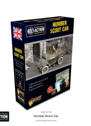 Humber Scout Car voor Bolt Action - engelsen vehicle schaal 1:58 miniatuur