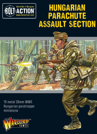 Hungarian Parachute Assault Section voor Bolt Action - hongaren infantry schaal 1:58 miniatuur