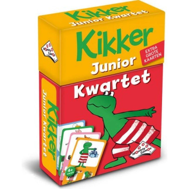 Dit is een foto van het spel Kikker Junior Kwartet te koop bij Speldorado Spellenwinkel Delft