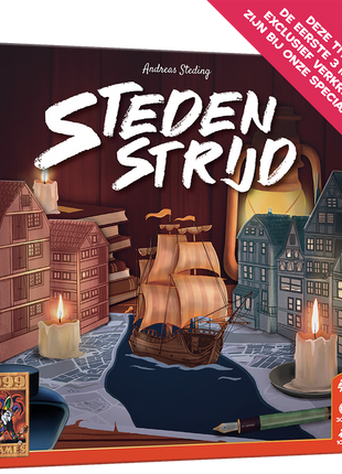 Steden Strijd – strategisch bordspel – 2 spelers