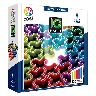 Dit is een foto van het spel IQ Matrix - IQ Plus - Smart games te koop bij Speldorado Spellenwinkel Delft