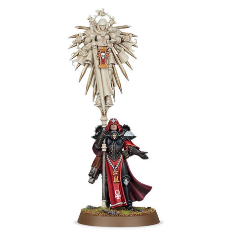 Dit is een afbeelding van het miniatuur Imagifier- Adepta Sororitas voor het spel Warhammer, te koop bij Tabletop Miniature Wargames spellenwinkel Speldorado in delft
