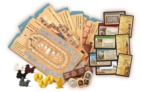 Dit is een foto van het spel Imhotep Een Nieuwe Dynastie te koop bij Speldorado Spellenwinkel Delft