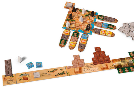 Dit is een foto van het spel Imhotep Het Duel te koop bij Speldorado Spellenwinkel Delft