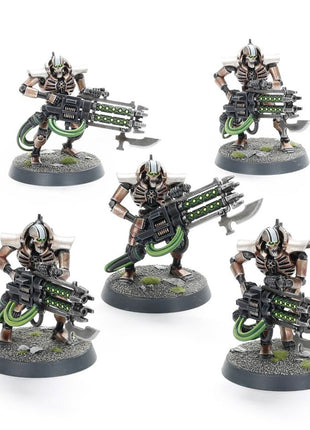 Dit is een afbeelding van het miniatuur Immortals - Necrons voor het spel Warhammer, te koop bij Tabletop Miniature Wargames spellenwinkel Speldorado in delft
