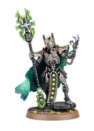 Dit is een afbeelding van het miniatuur Imotekh The Stormlord - Necrons voor het spel Warhammer, te koop bij Tabletop Miniature Wargames spellenwinkel Speldorado in delft